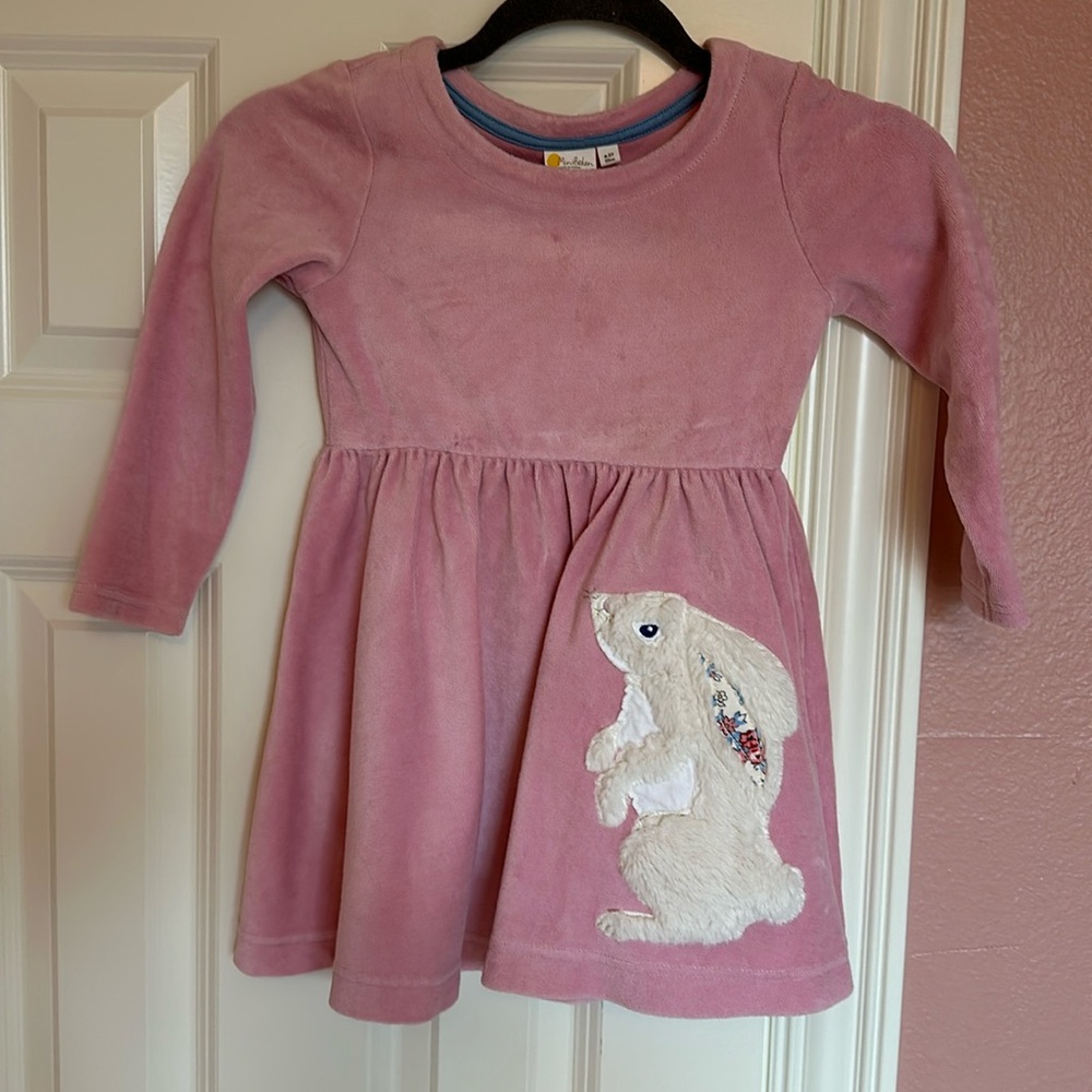 Mini Boden cute dress for princess, size 4-5 Y, 110cm.